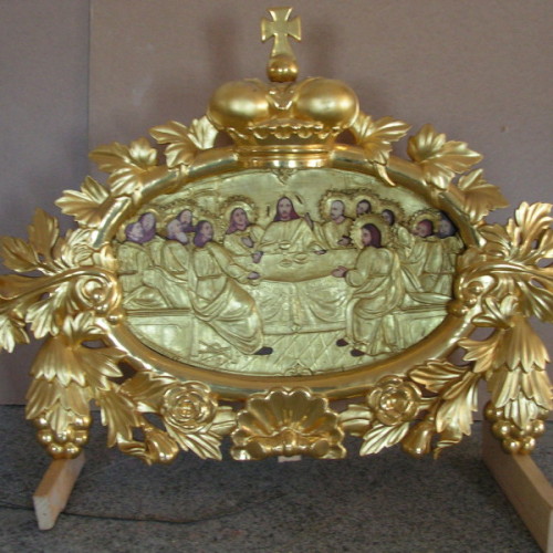 накладные элементы - резьба позолота