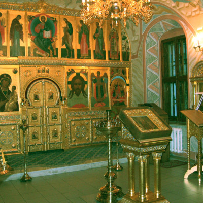 общий вид иконостаса