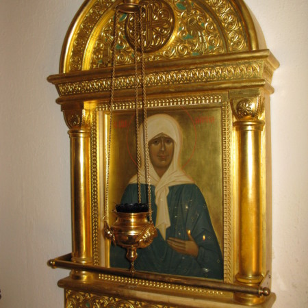 икона в киоте