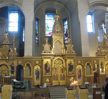 иконостас общий вид